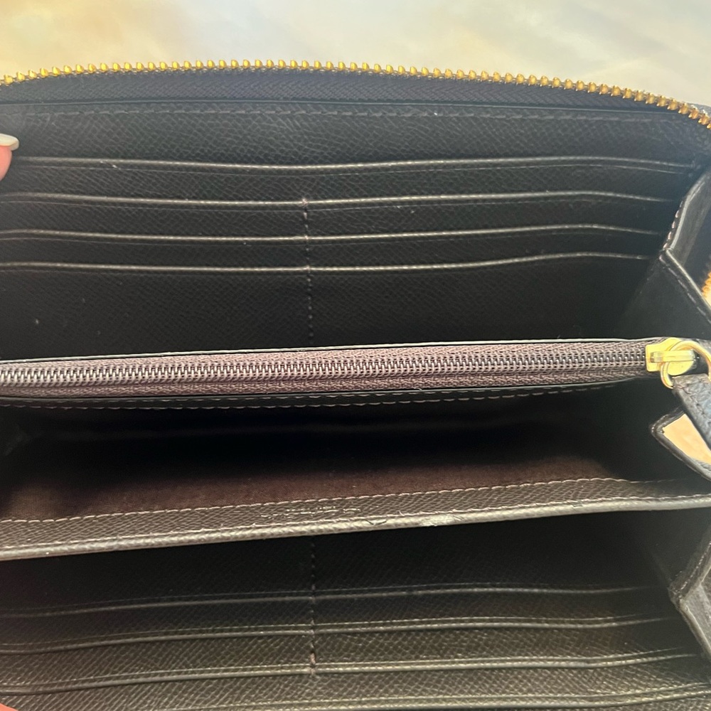 Coach Zip Wallet Python Embossed - image 9